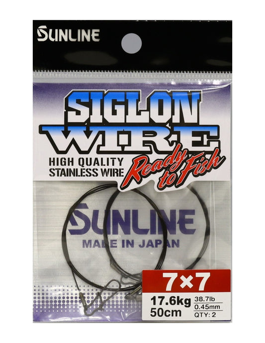 Siglon Wire 7x7 - ready to fish 30cm